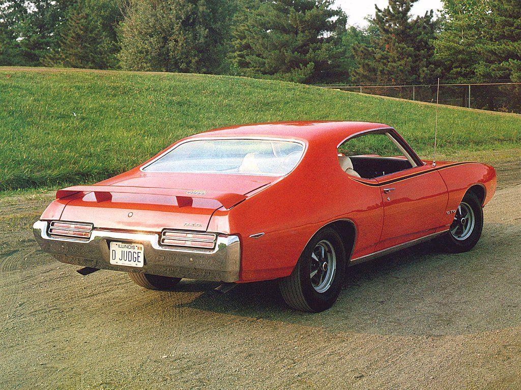 1024x768 Cars 1969 Pontiac GTO Judge Coupe Orange Rvl. Cars, Cars & More