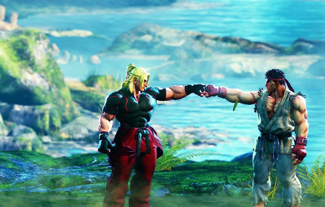 1332x850 Wallpaper background, the game, fighters, Street Fighter V