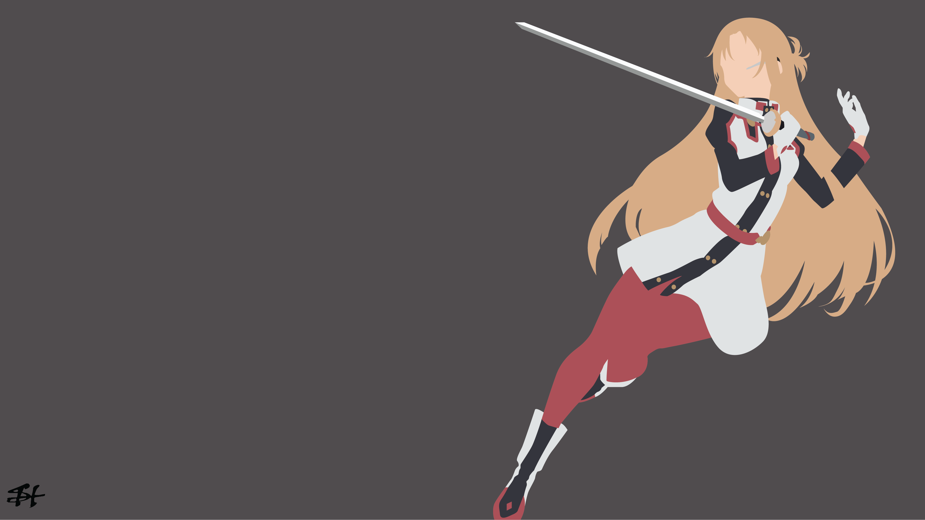 3840x2161 Sword Art Online Asuna hình nền