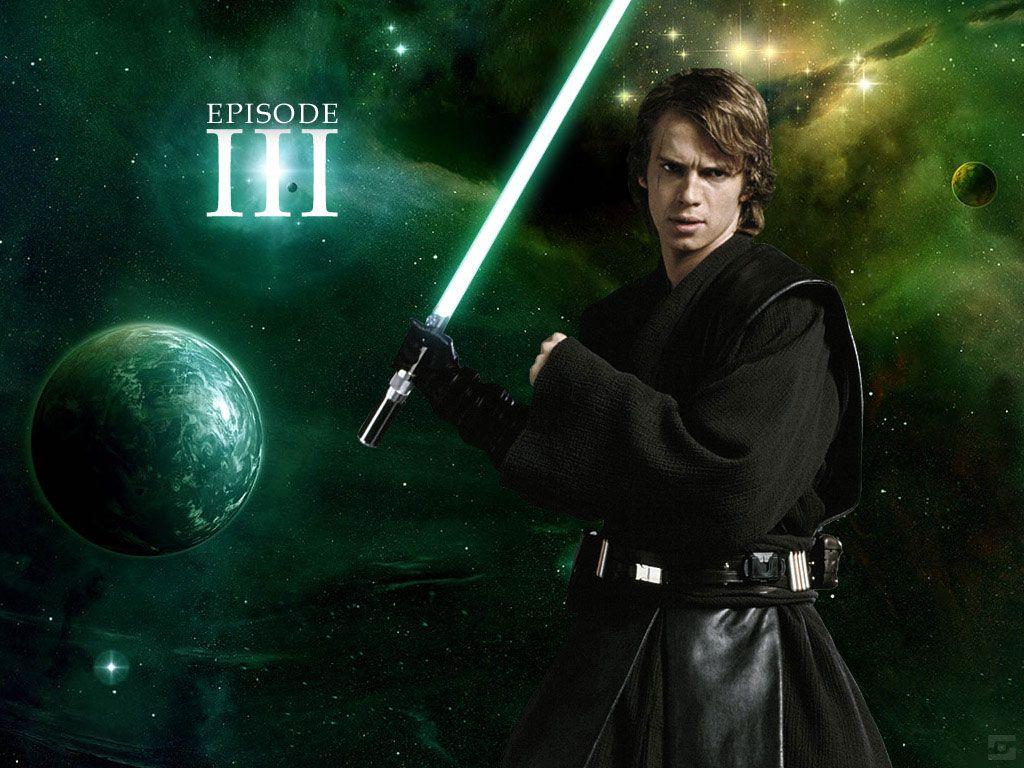 1024x768 Episode III - Jedi Knight Skywalker - hayden christensen as