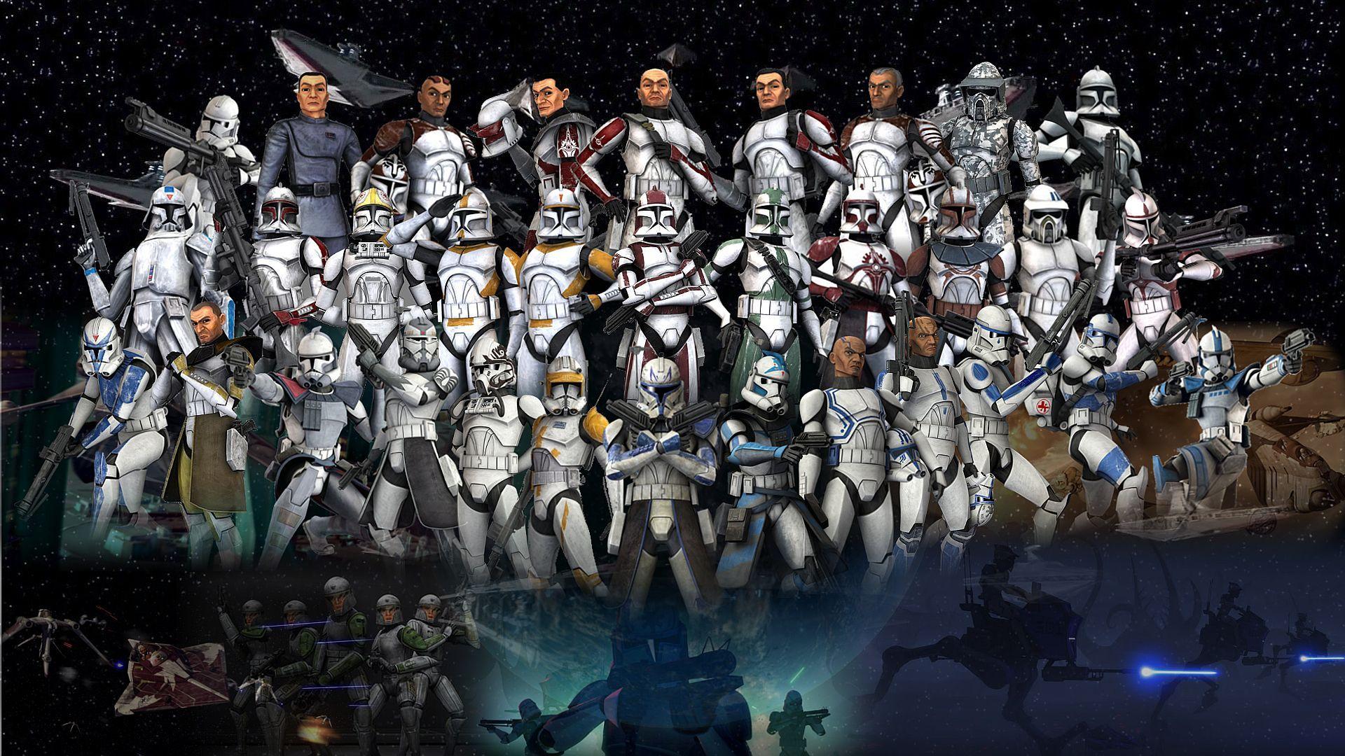 star wars clone wars clones