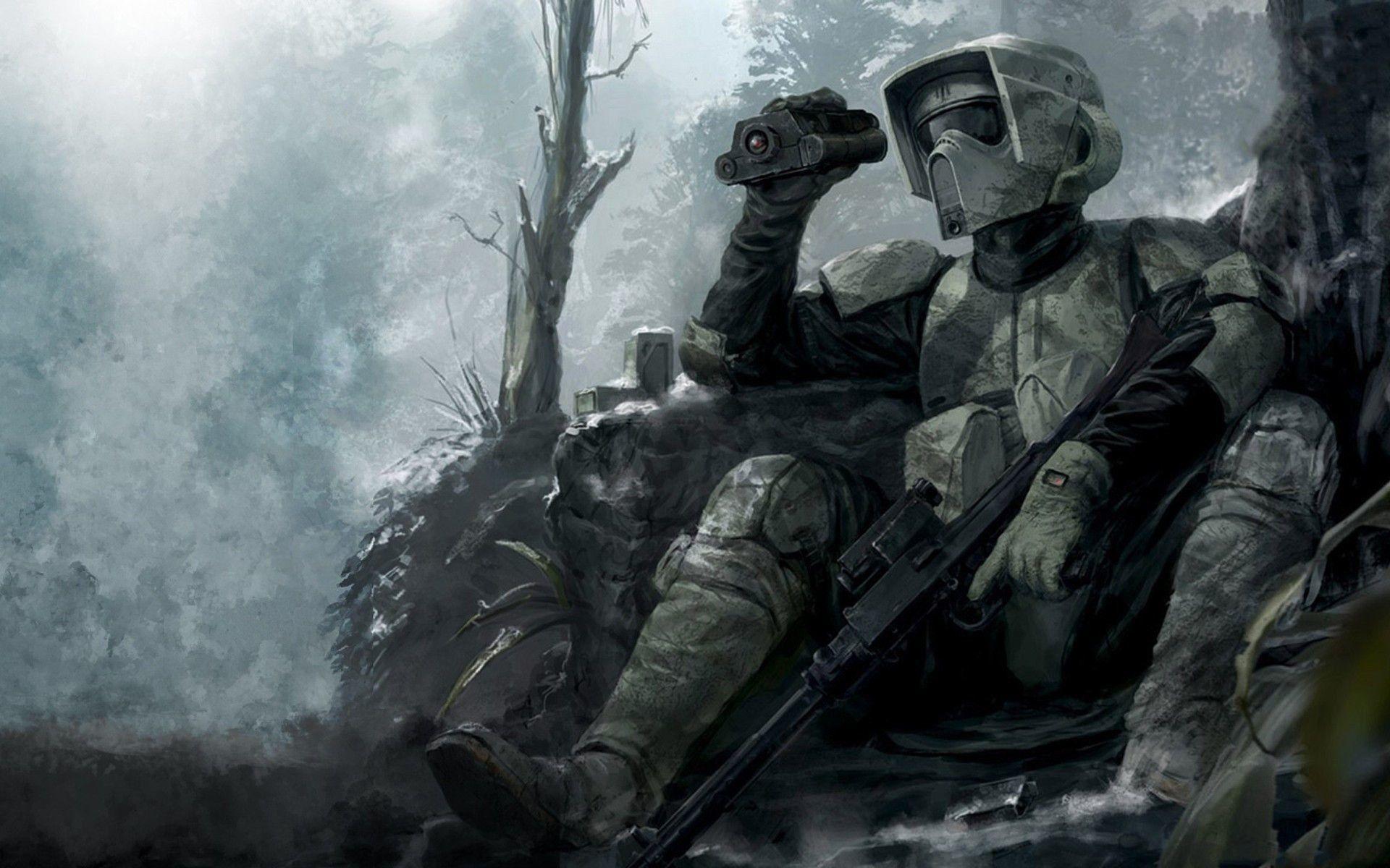 1920x1200 Star Wars Clone Trooper Wallpaper