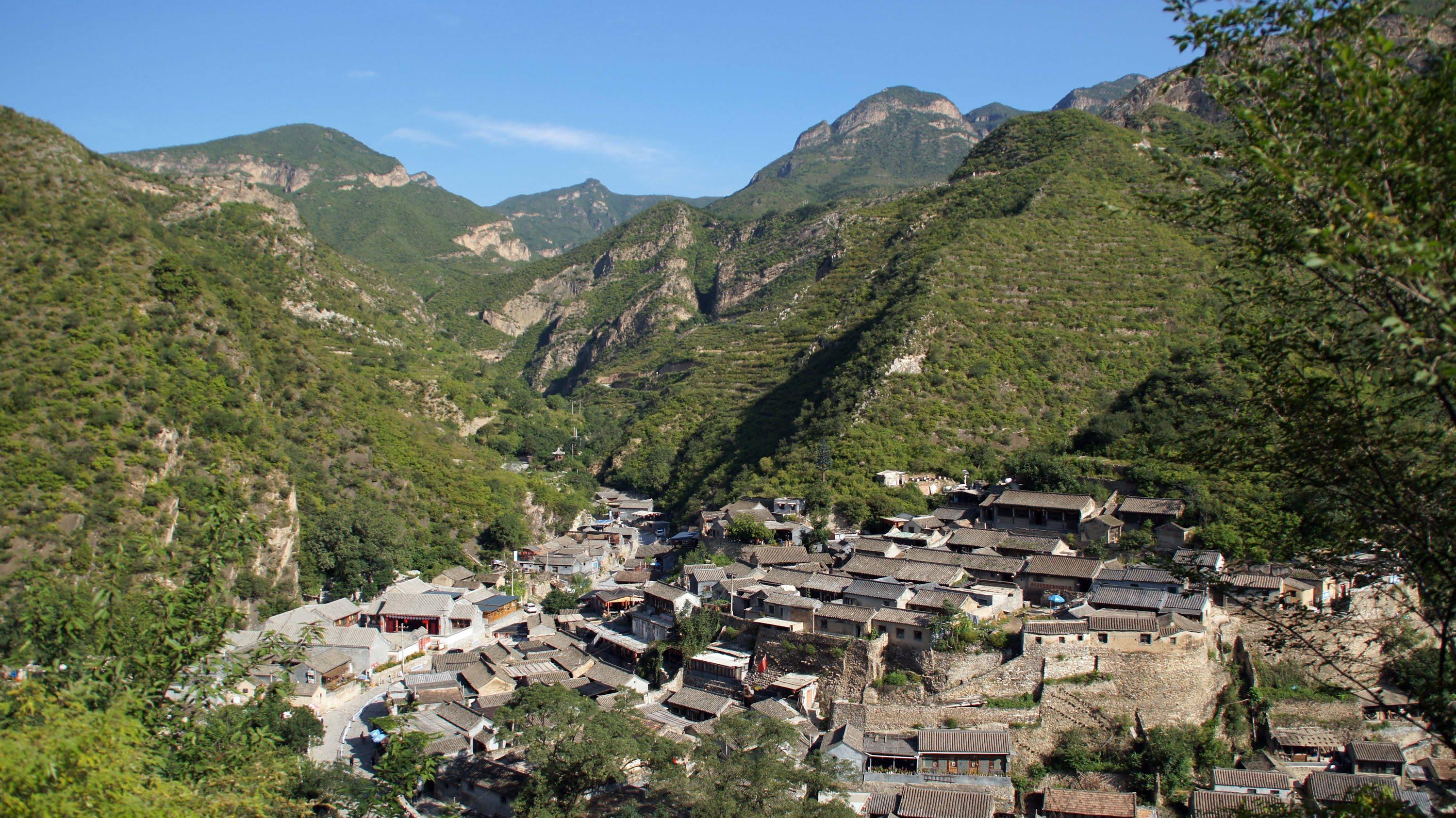3000x1686 Mountain Village Photo. HD Wallpaper Pulse