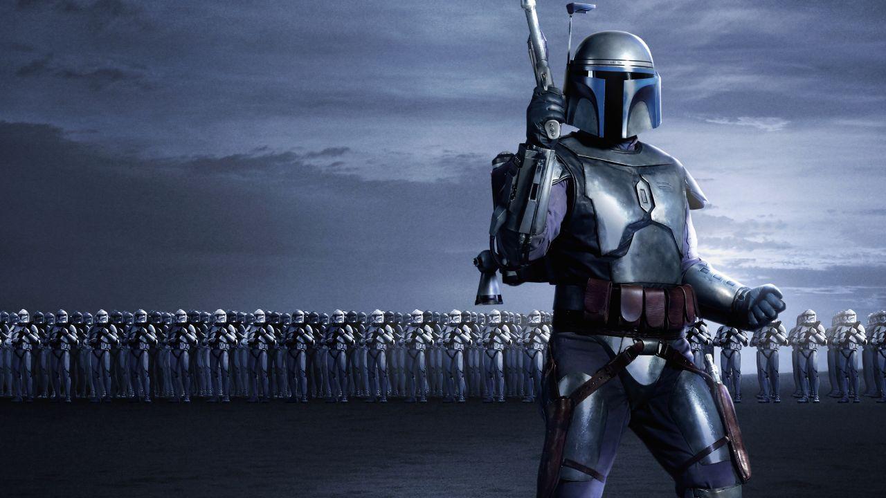 1280x720 Wallpaper Jango Fett, Clone army, Star Wars, 5K, Creative