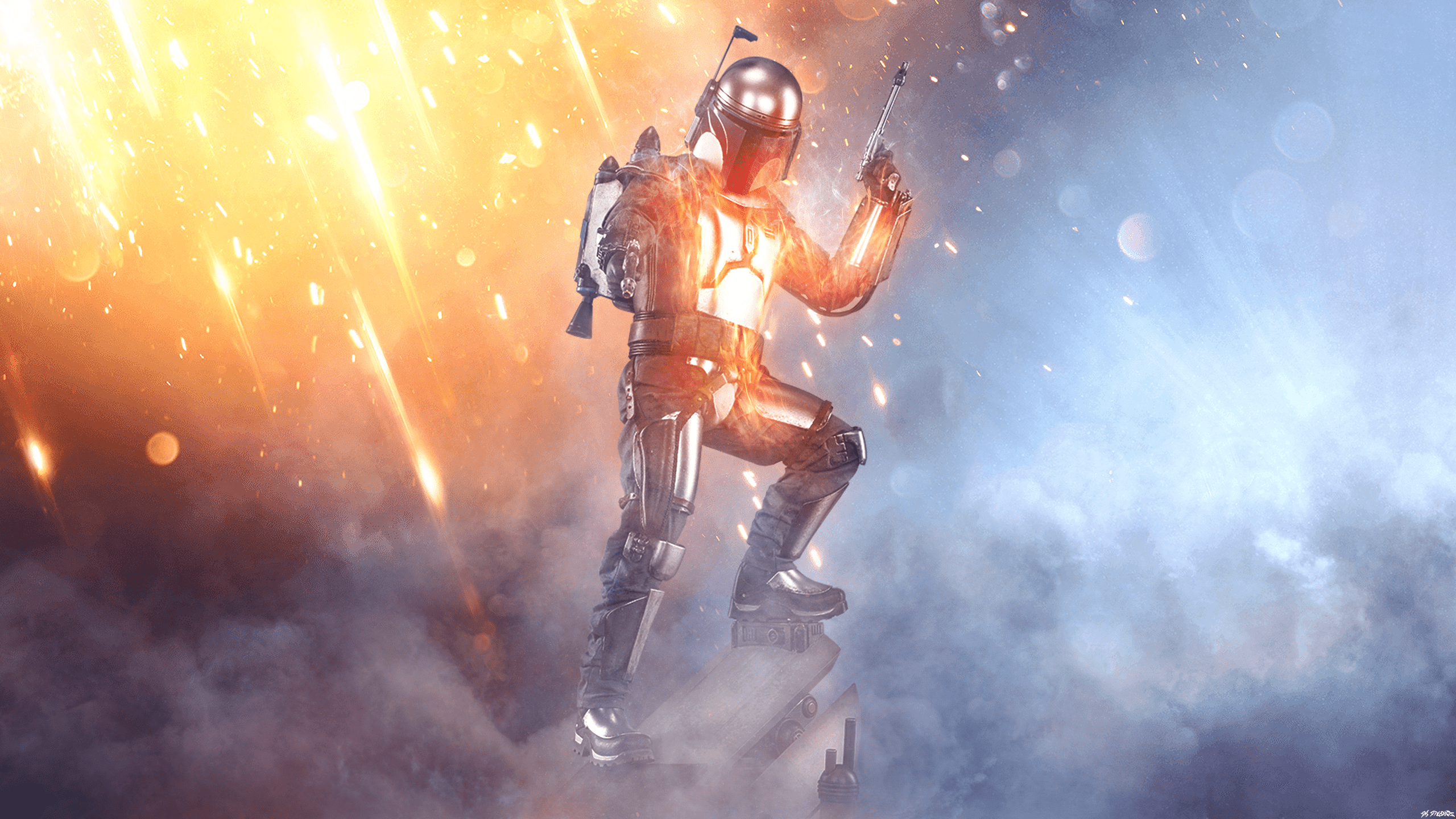 4K Jango Fett at Star Wars Battlefront II 2017 Nexus  Mods and community