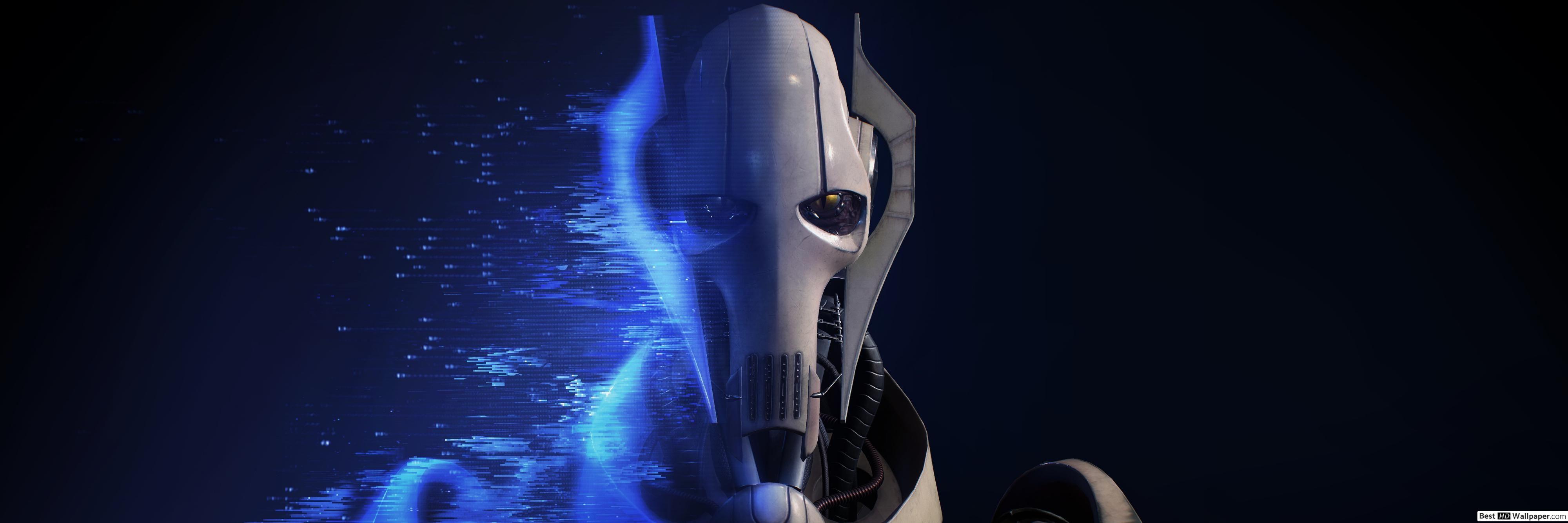 4000x1333 Battlefront 2 Game Wars General Grievous, Download
