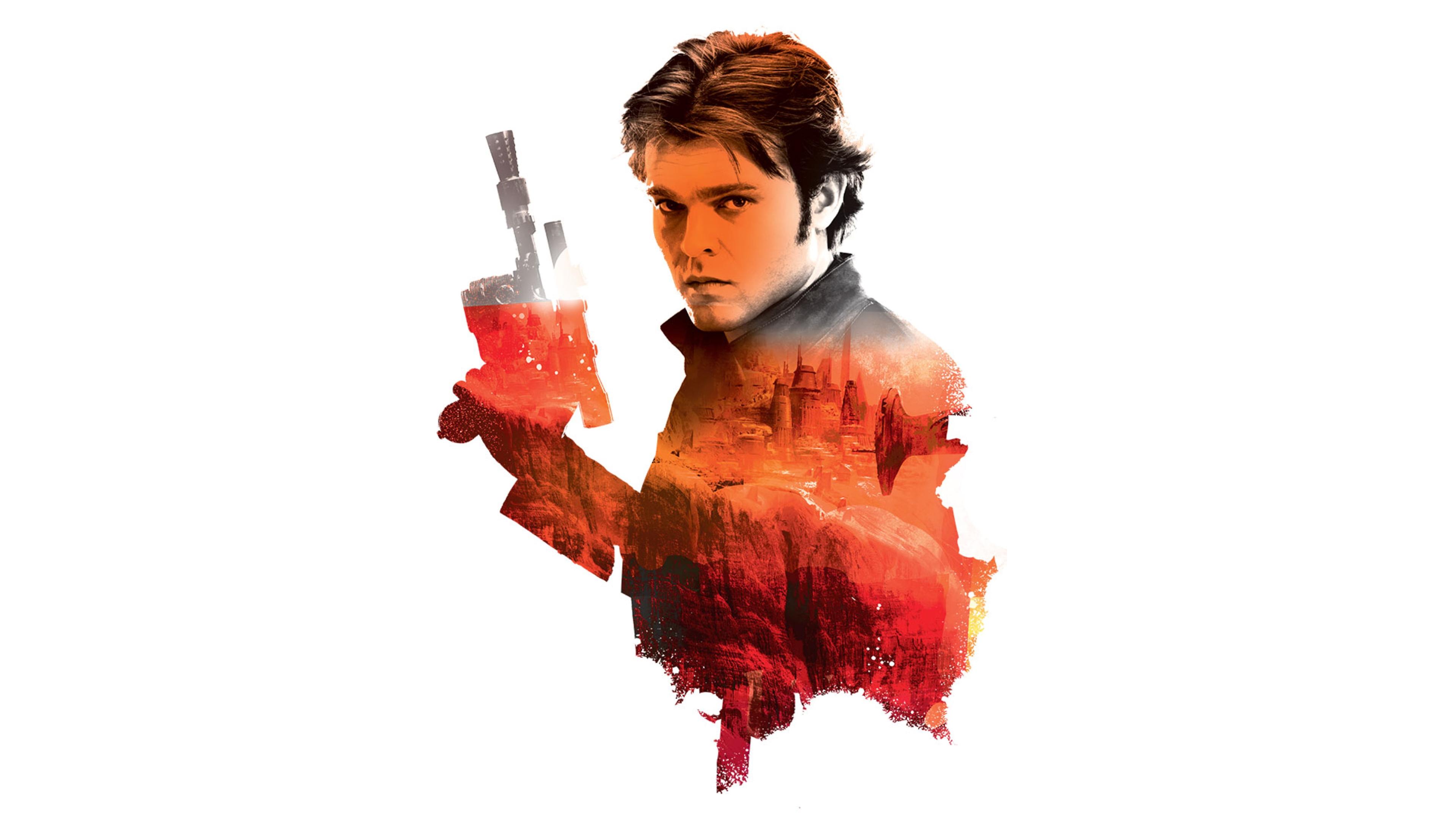 3840x2160 Han Solo Alden Ehrenreich Solo: A Star Wars Story 4K