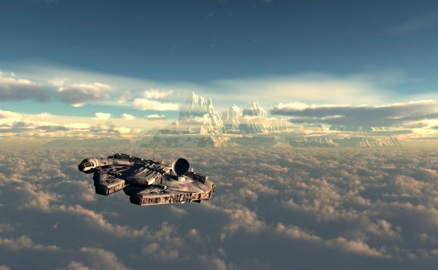 1472x906 Millenium Falcon Wallpaper