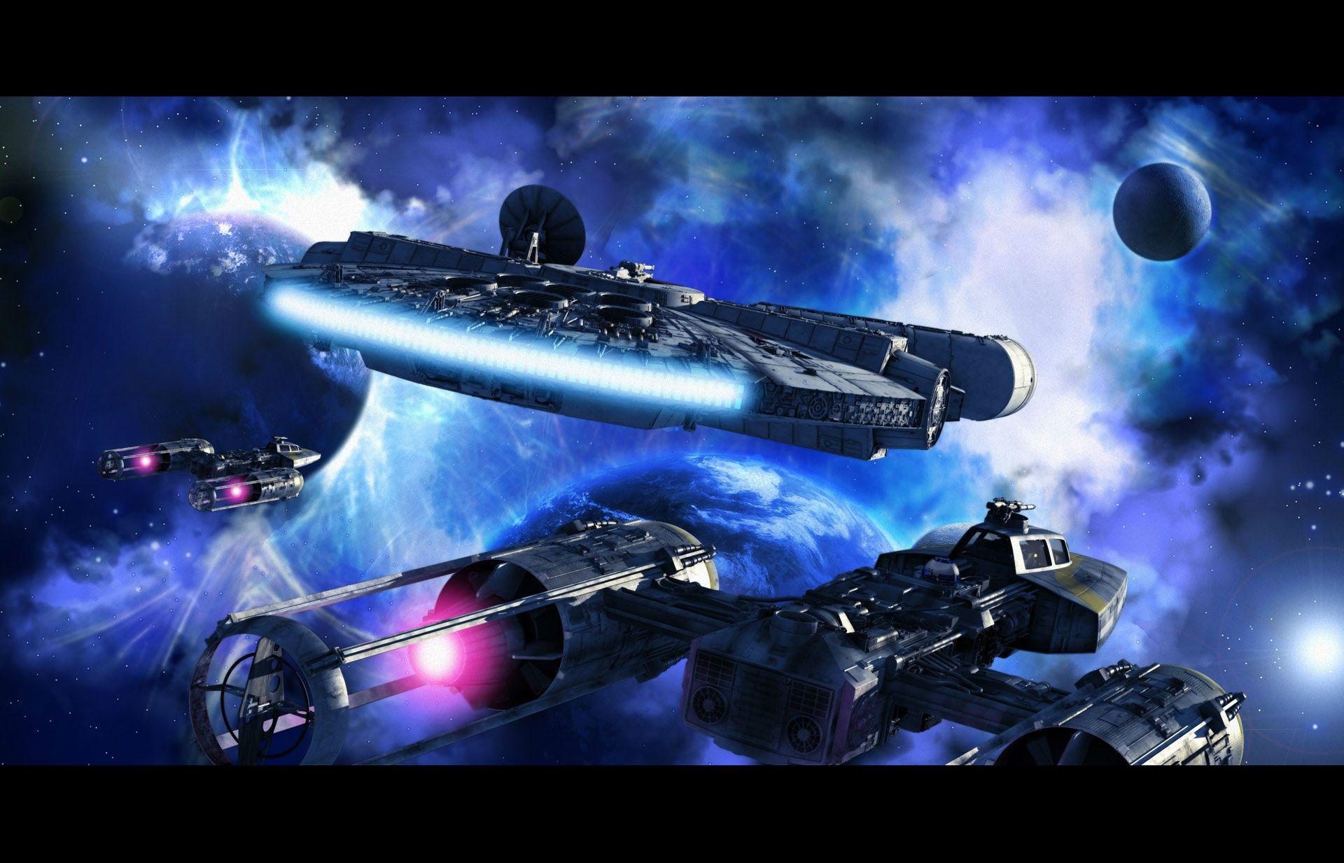 1920x1233 Millenium Falcon Wallpaper