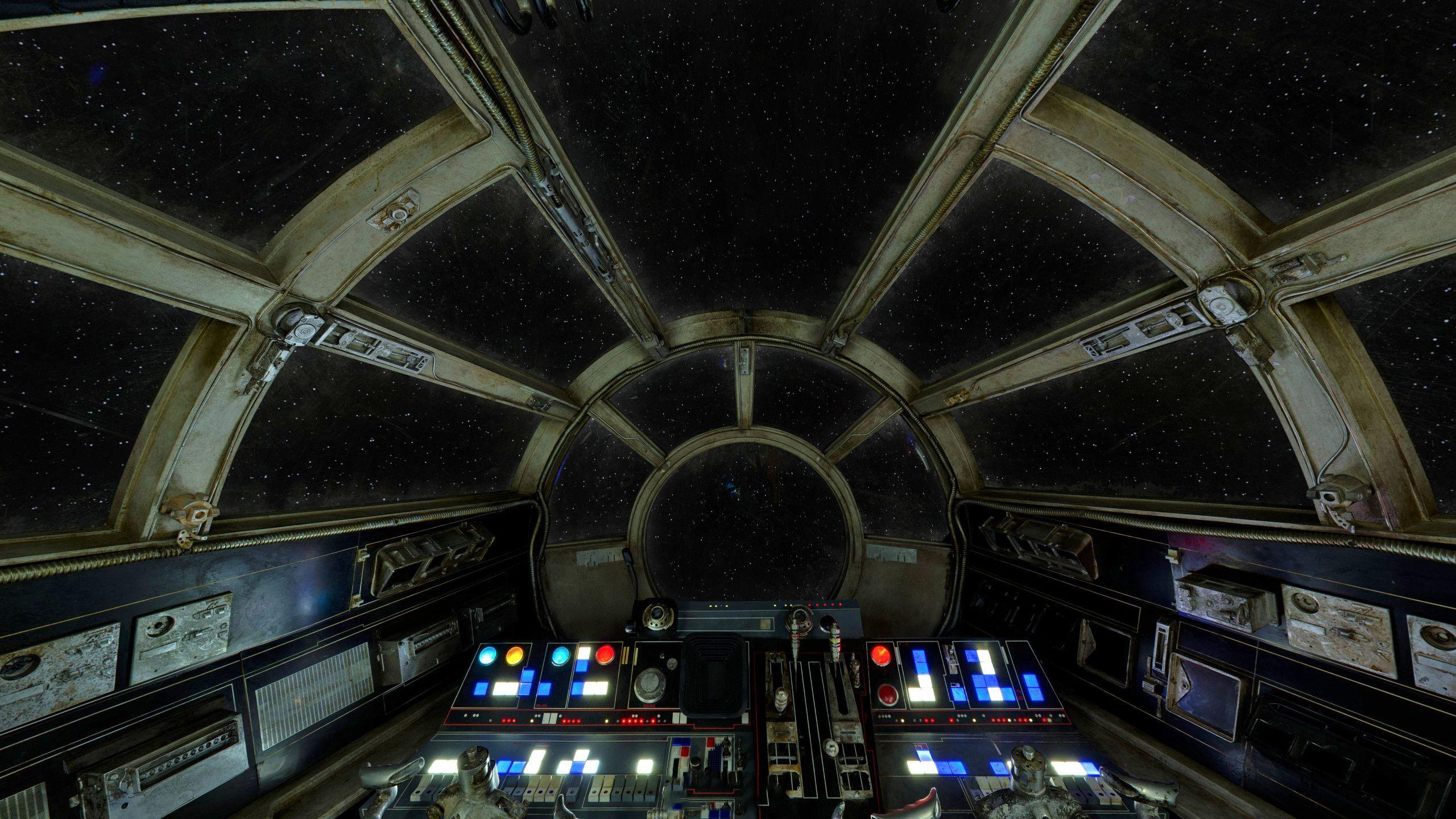 Millennium Falcon Interior Zoom Background Star Wars - vrogue.co