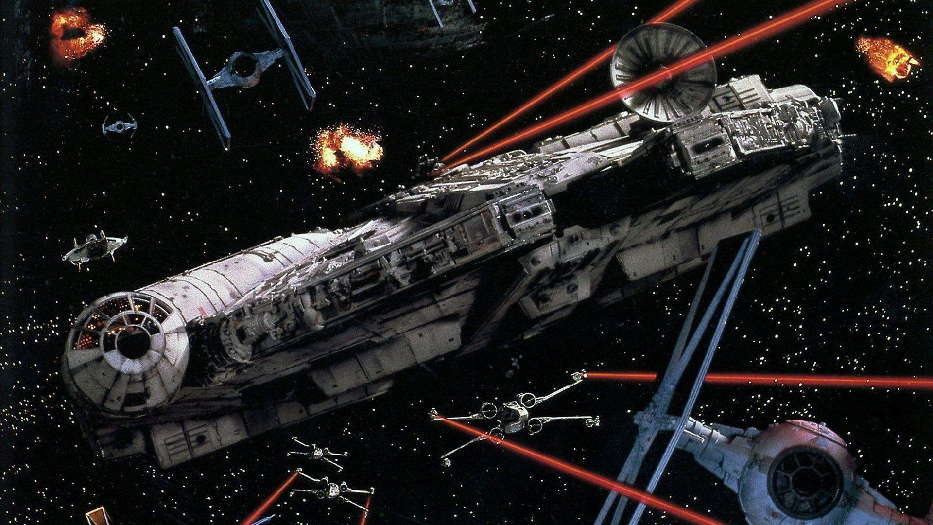 1920x1080 Millenium Falcon Wallpaper