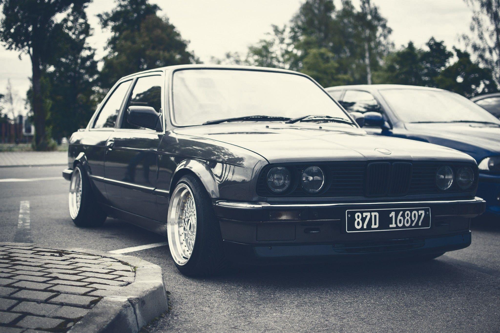2048x1366 #evening, #old car, #BMW E #BMW, #morning, #Hot