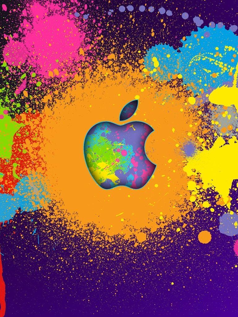 Colorful Apple Logo Wallpapers - Top Free Colorful Apple Logo ...