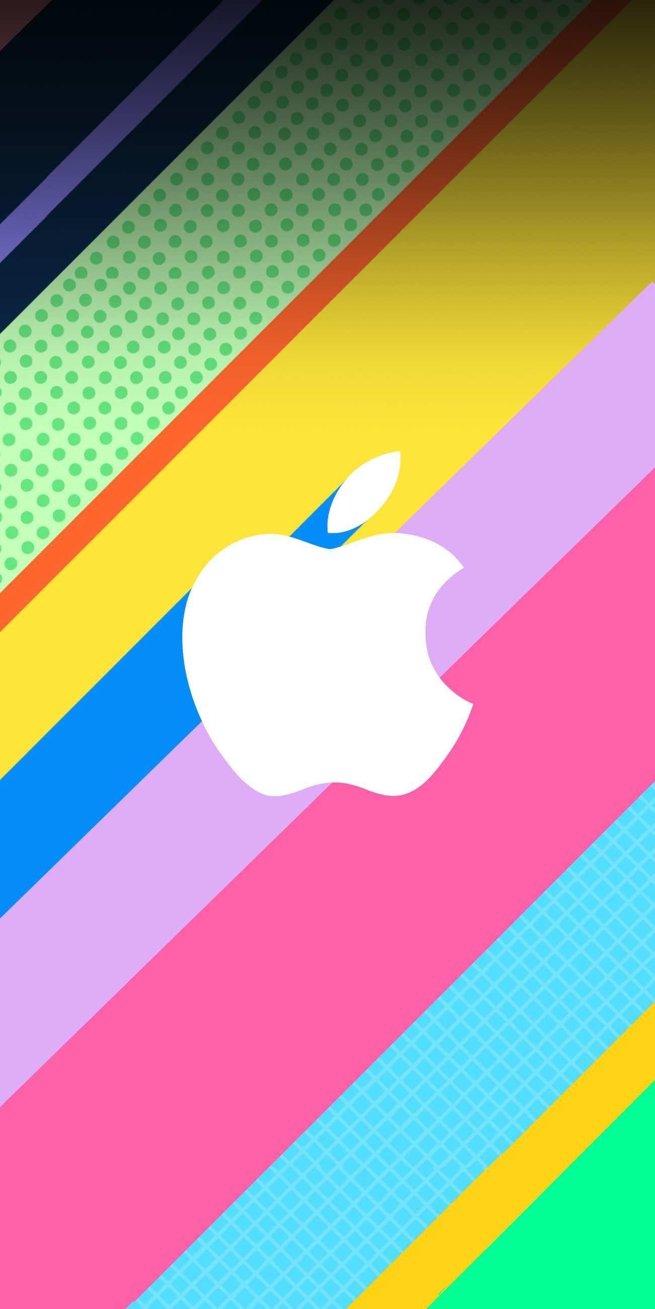 Colorful Apple Logo Wallpapers - Top Free Colorful Apple Logo ...