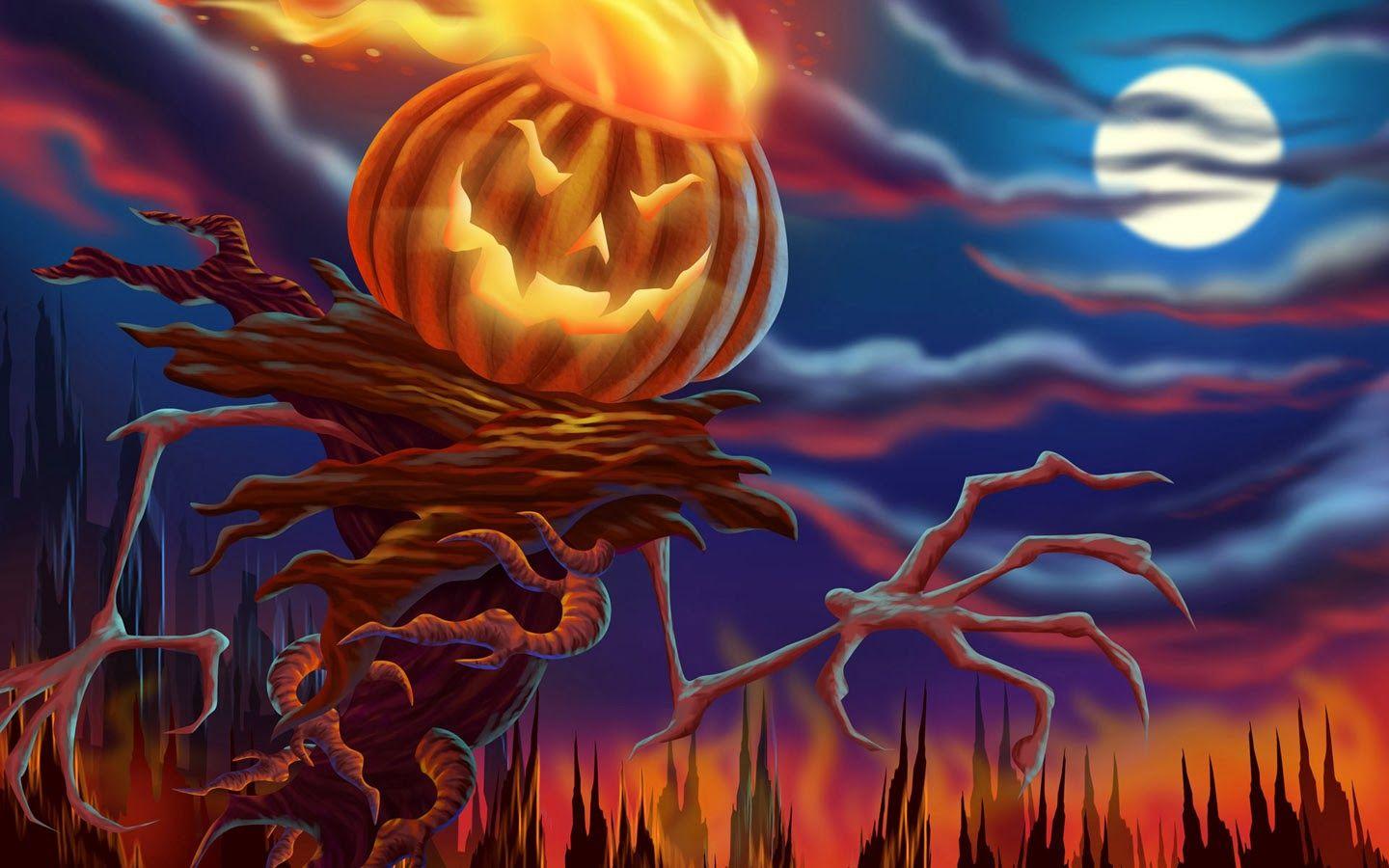 1440x900 Wallpaper HD Halloween Horror Nights
