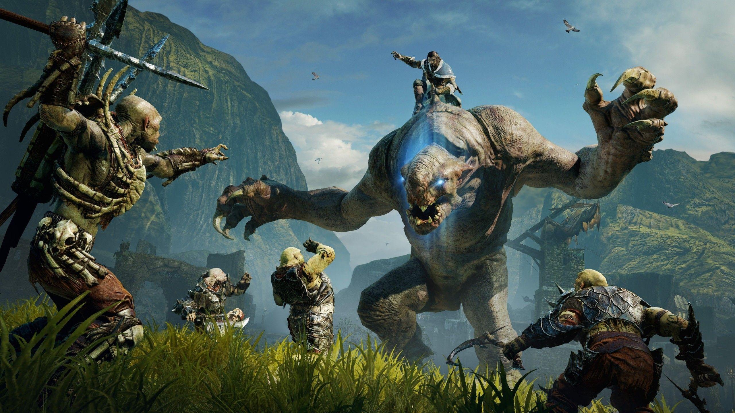 2560x1440 Tải xuống 2560x1440 Middle Earth: Shadow Of Mordor, Orc