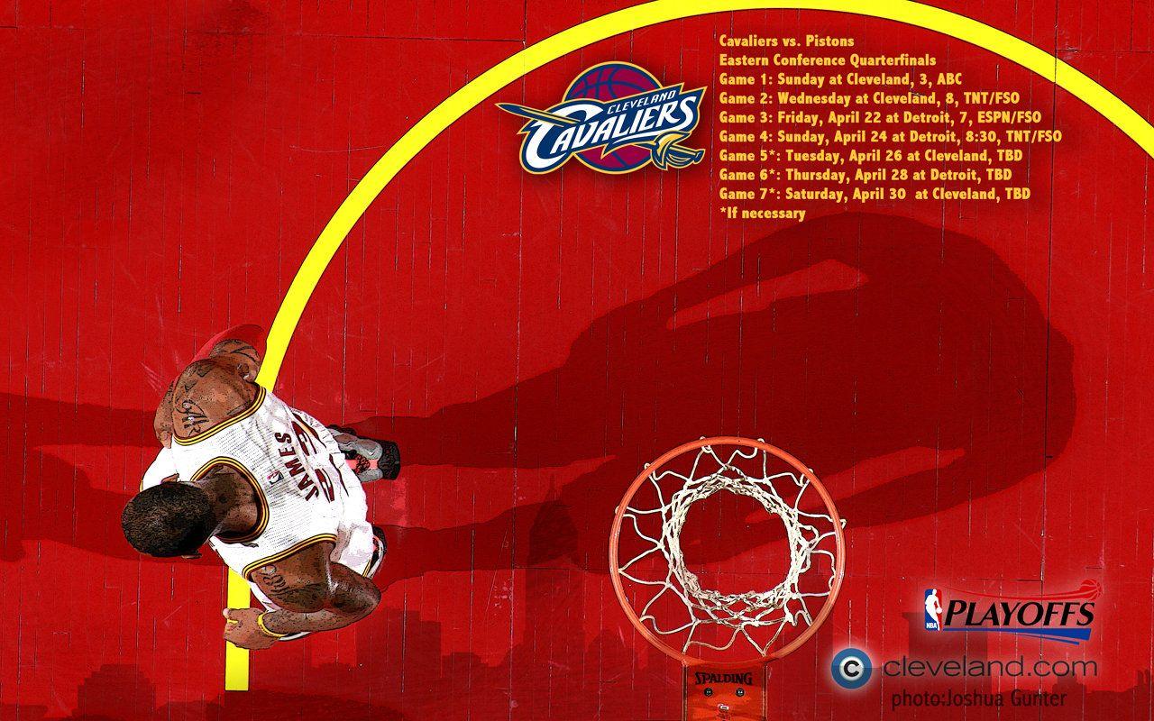 1280x800 Download Cleveland Cavaliers NBA Playoffs 2016 schedule
