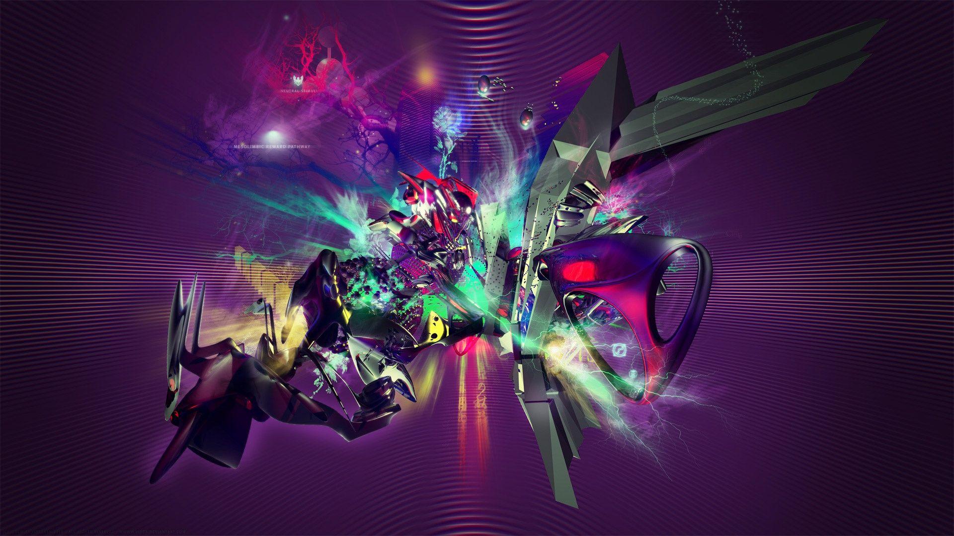 1920x1080 Abstract Music HD Wallpaper