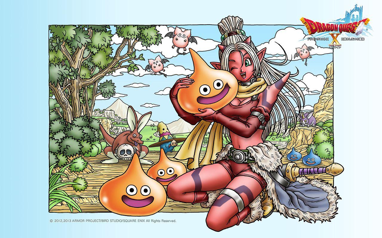 1280x800 Dragon Quest X Wallpaper Quest Ogre Girl, HD