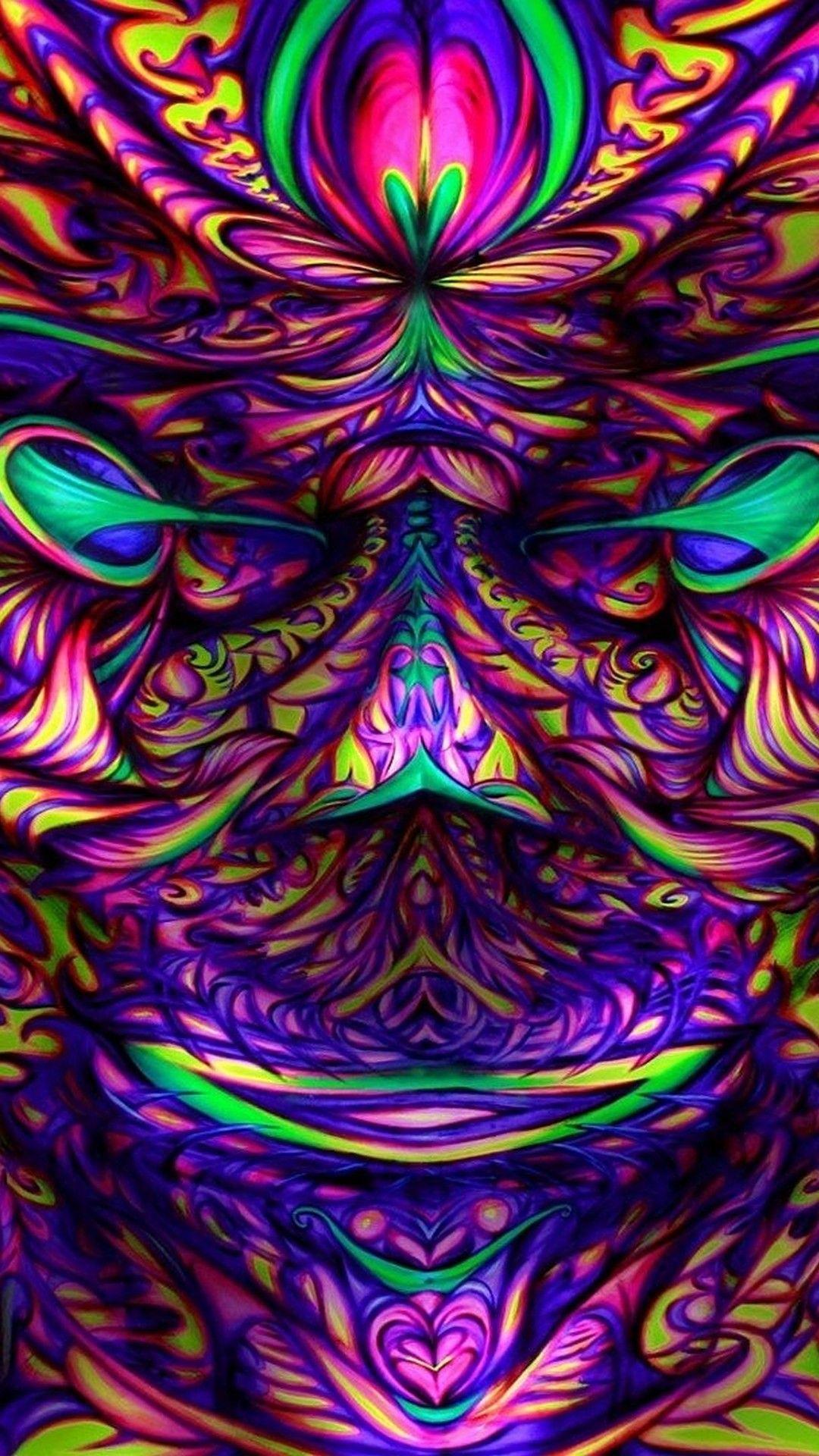 Artistic Psychedelic Phone Wallpaper  Mobile Abyss