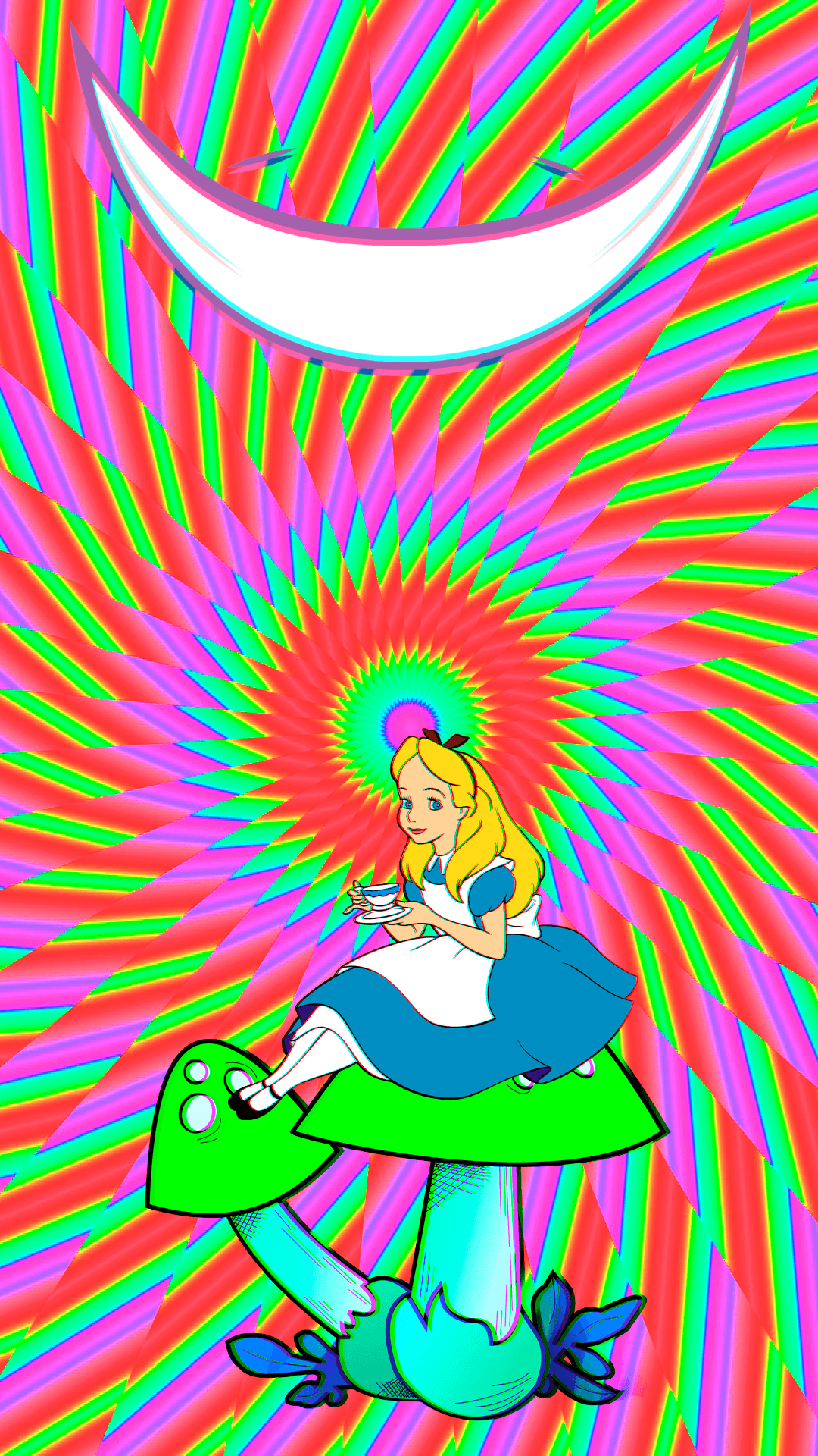 1080x1920 Psychedelic LSD Wallpaper