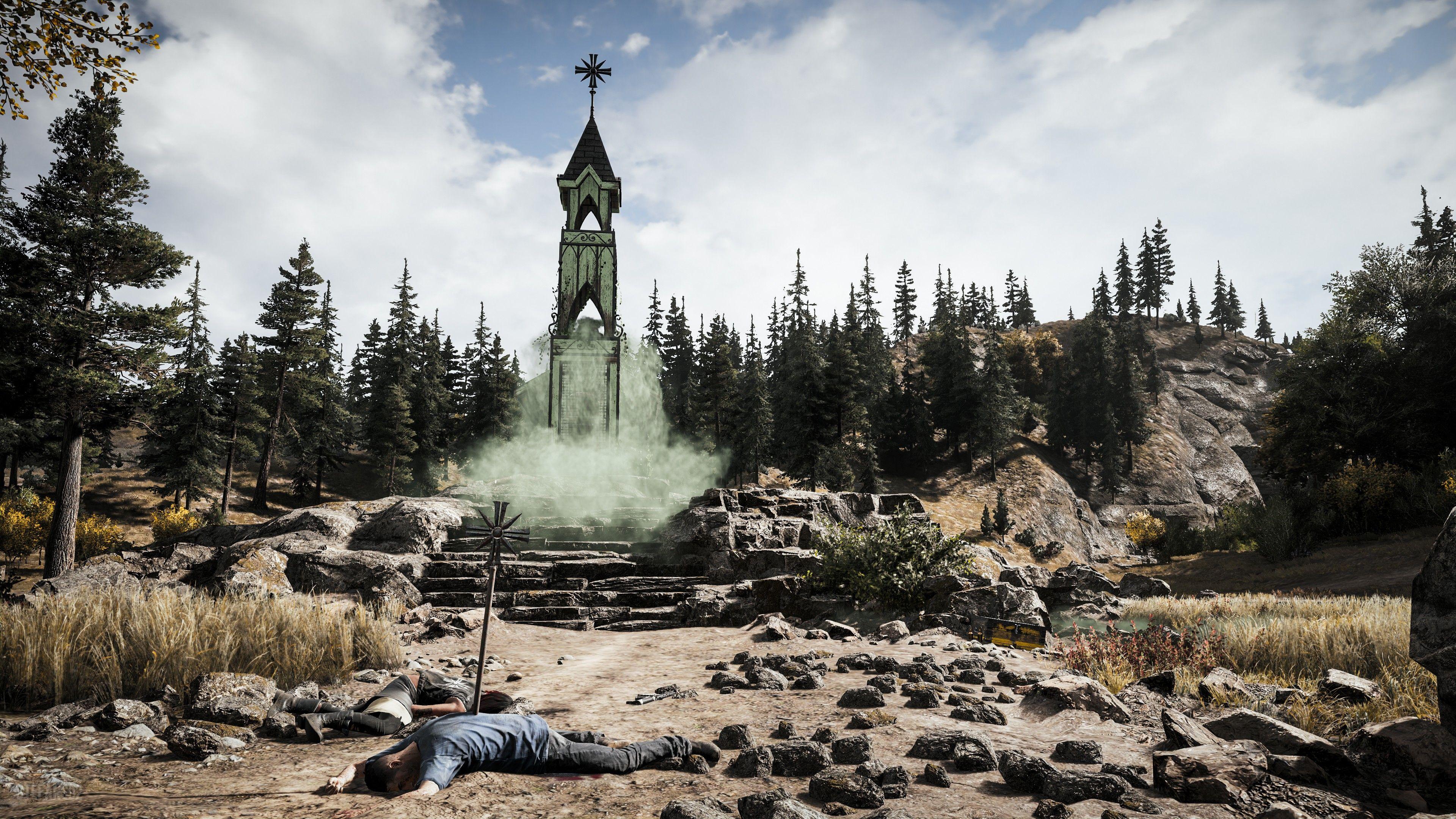 3840x2160 Wallpaper Far Cry Hope County, screenshot, Think Divine
