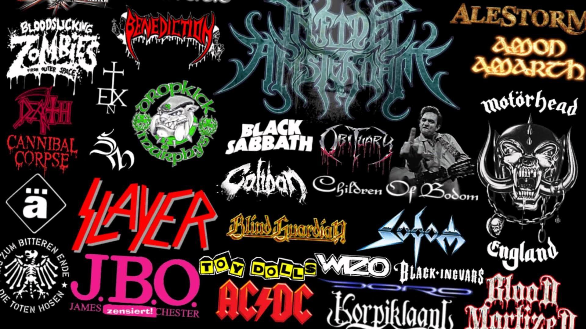 1920x1080 Screamo Bands Logo Wallpaper