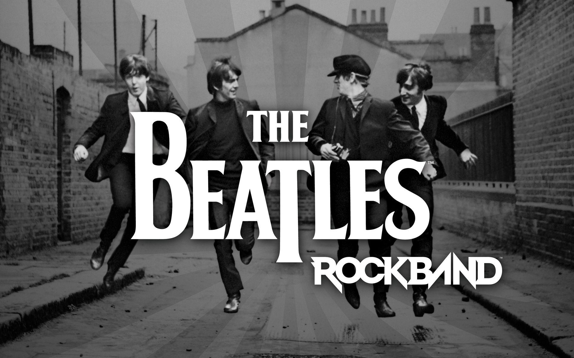 1920x1200 Beatles Rock Band HD wallpaper