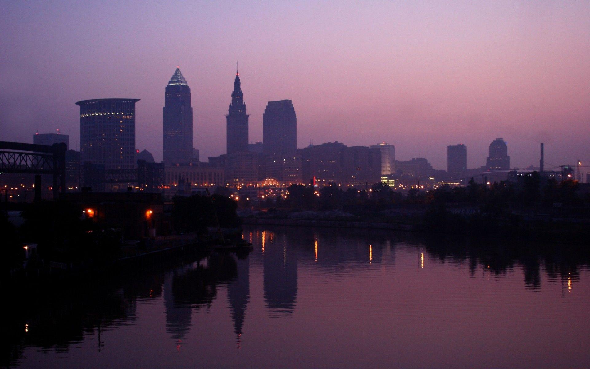 Cleveland Skyline Wallpapers - Top Free Cleveland Skyline Backgrounds