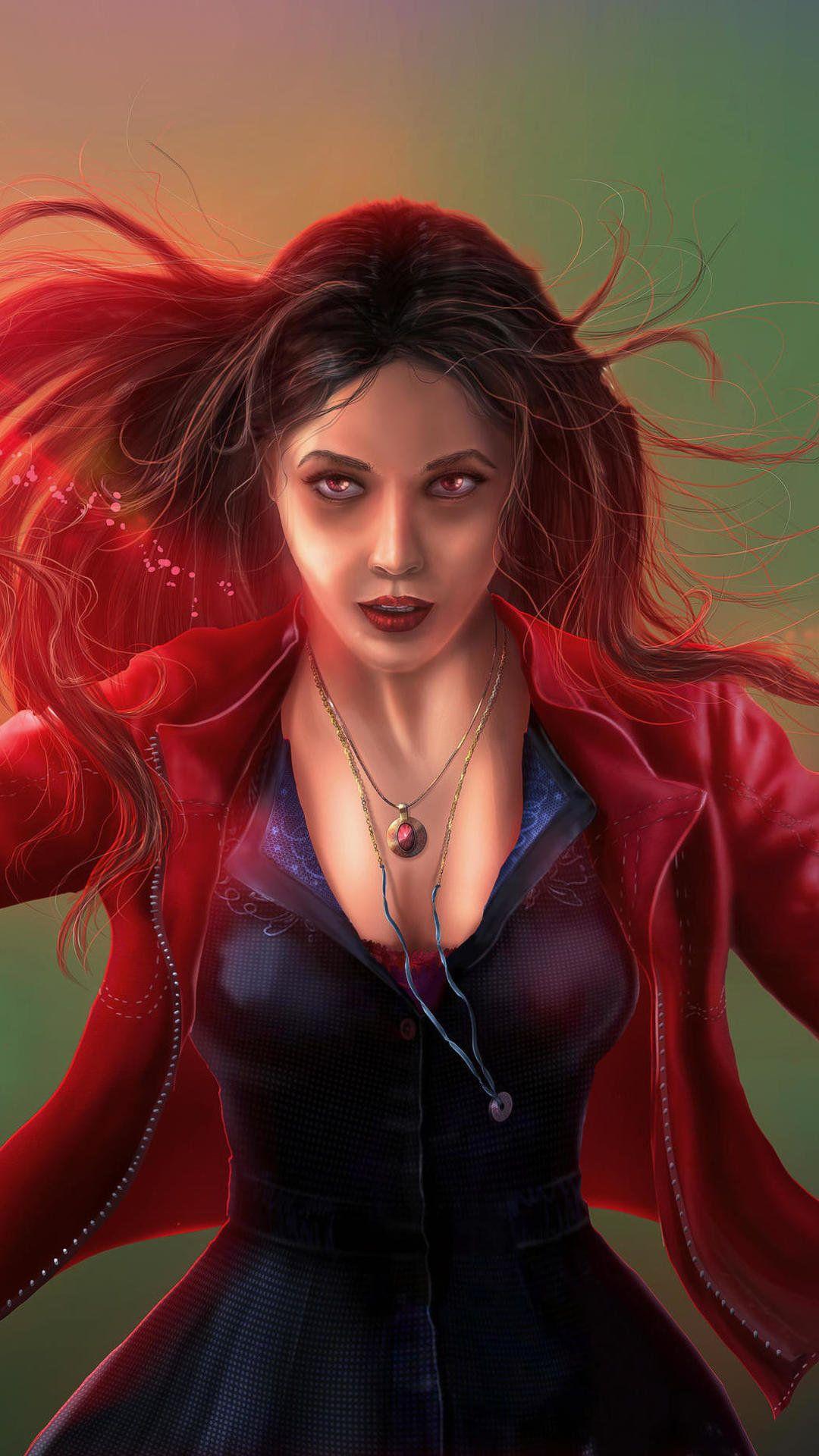 1080x1920 Art Wanda Maximoff ID in 1080x1920 Android Resolutions