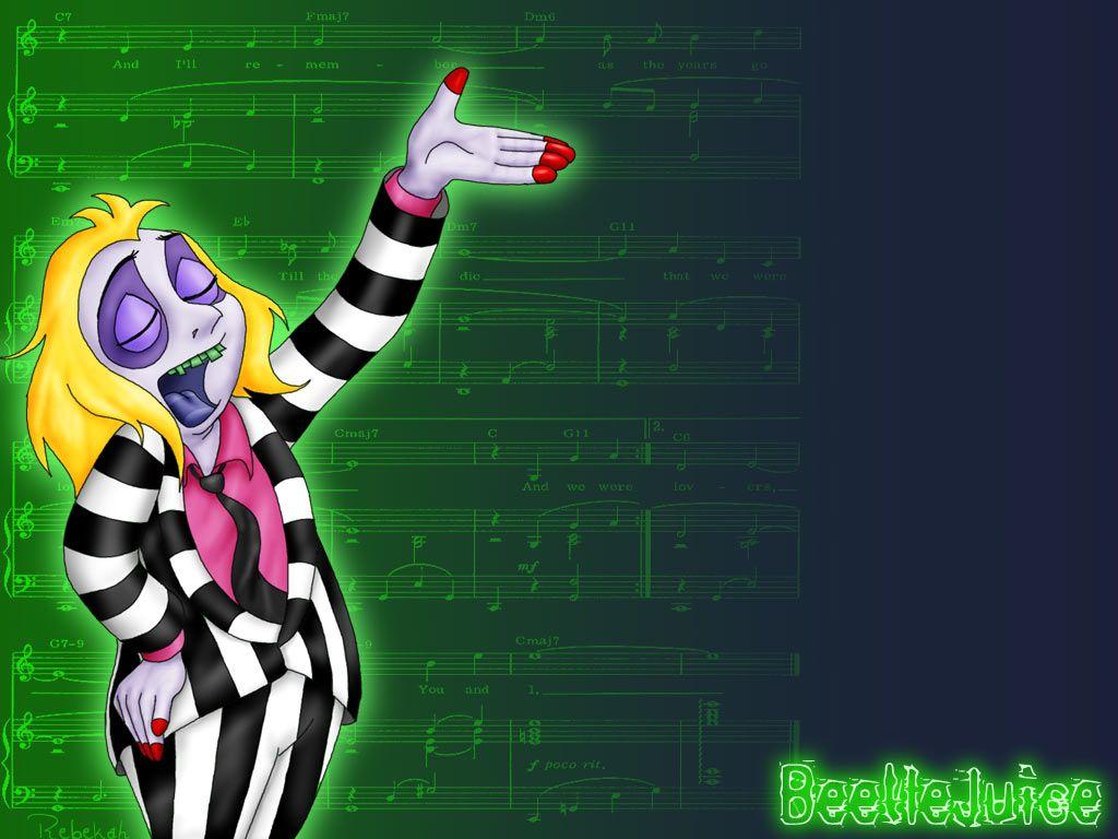 1024x768 Tải xuống miễn phí Hình nền BeetleJuice Sings