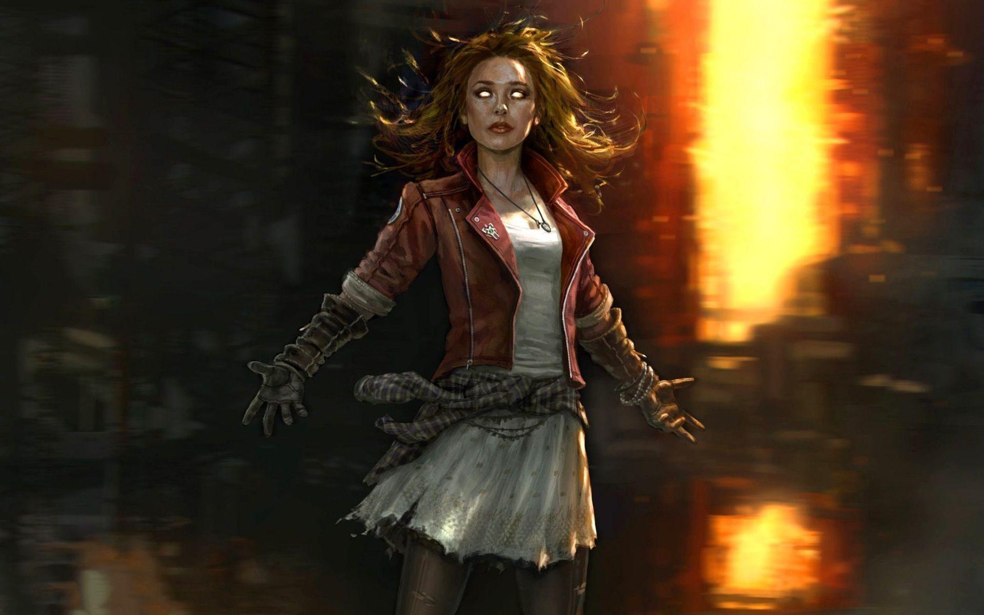 1920x1200 Wanda Maximoff Widescreen Wallpaper 38140