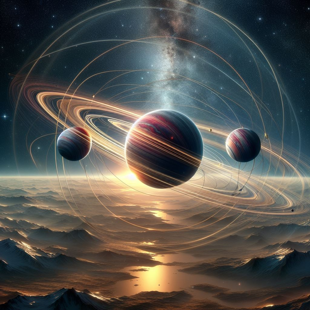 1024x1024 Gravitational N Body Problem Three