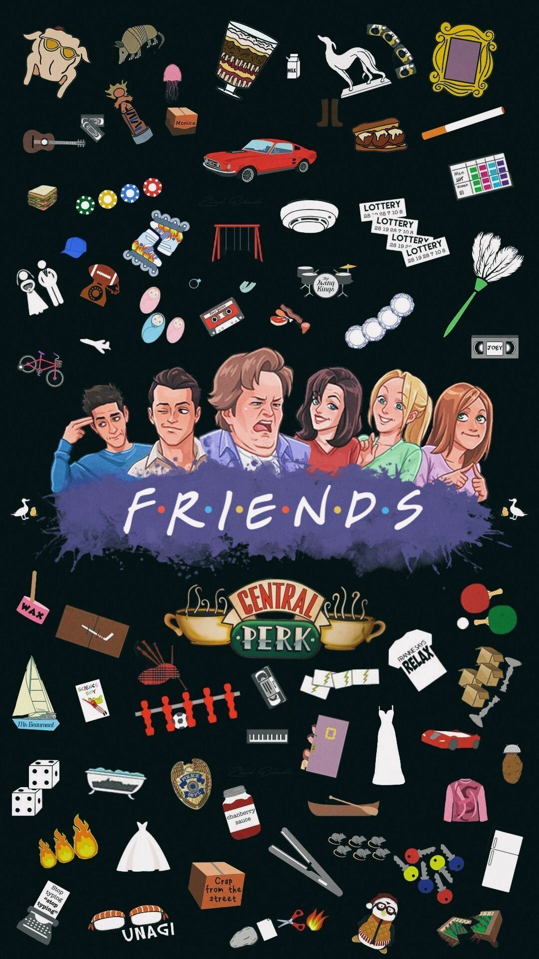 1080x1920 Friends (TV Series) Wallpaper