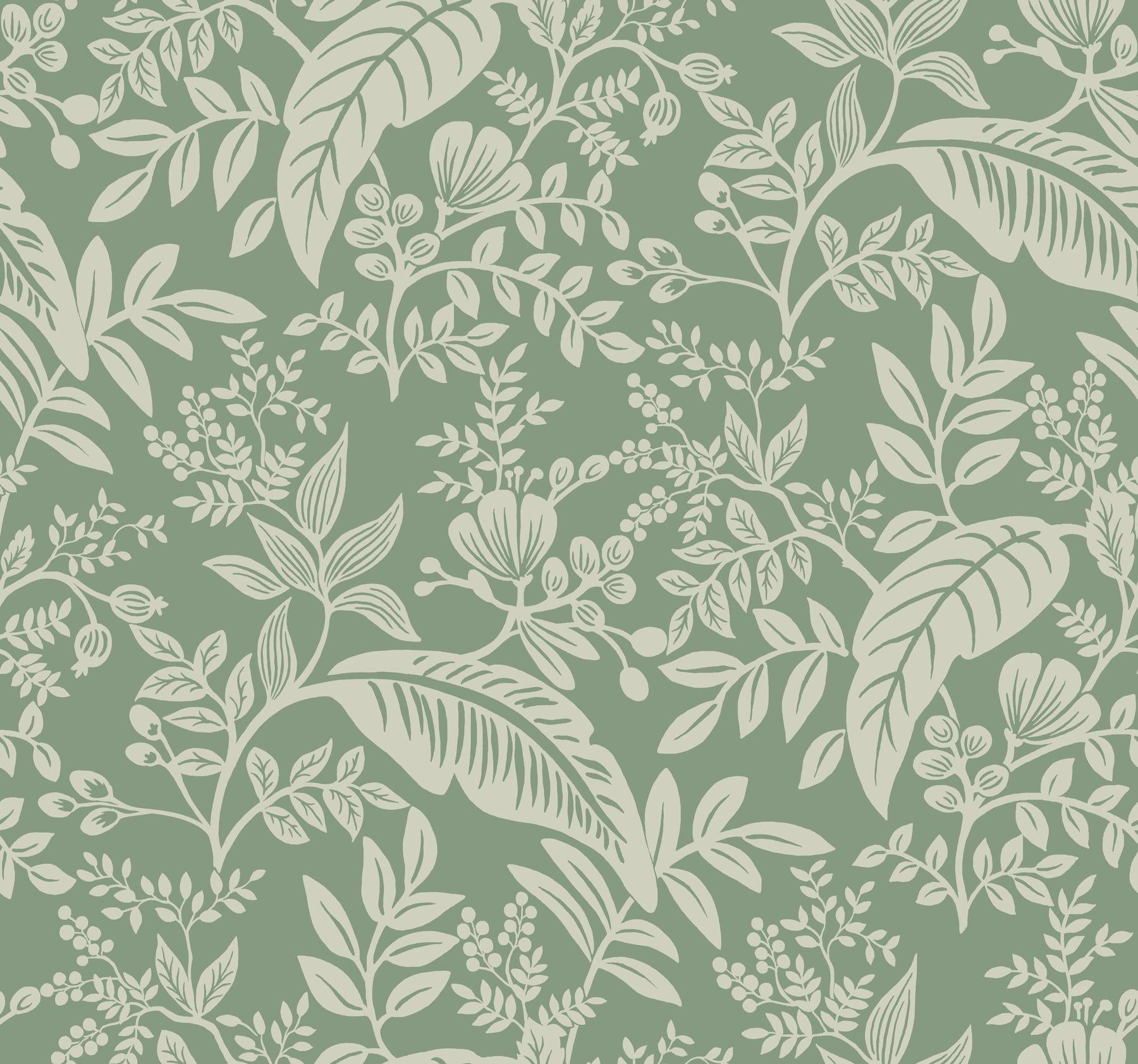 1800x1683 Rifle Paper Co. Canopy Sage Wallpaper