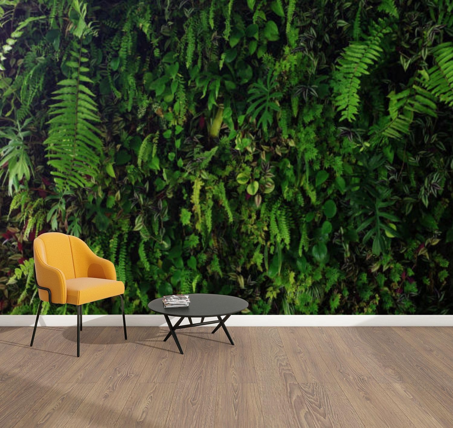 1500x1419 Peel & Stick Wallpaper Vertical Garden