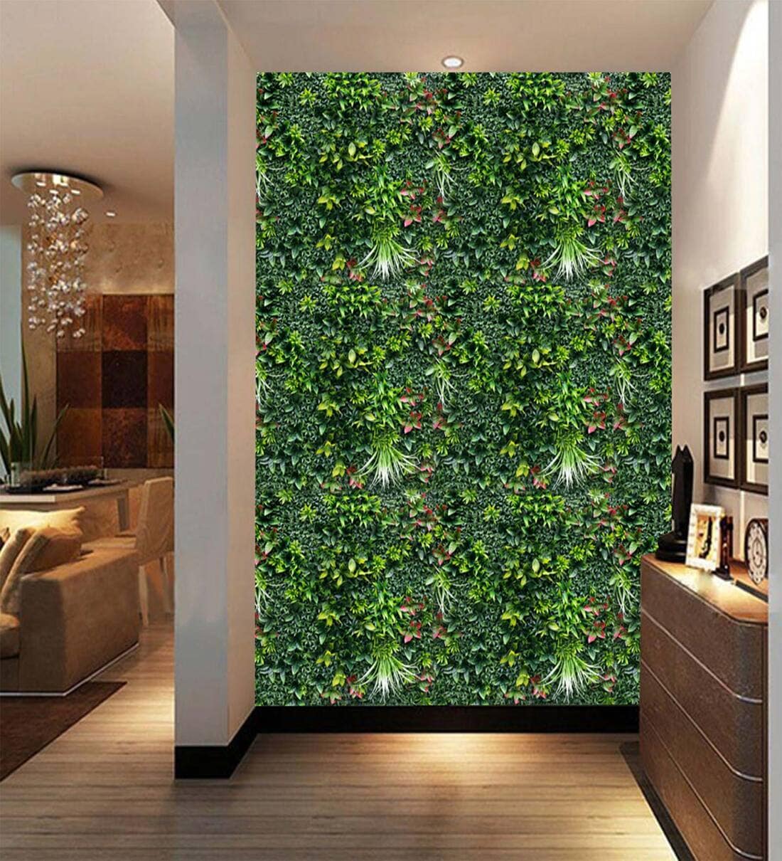 1100x1210 Green Vertical Garden Wall in Bangalore