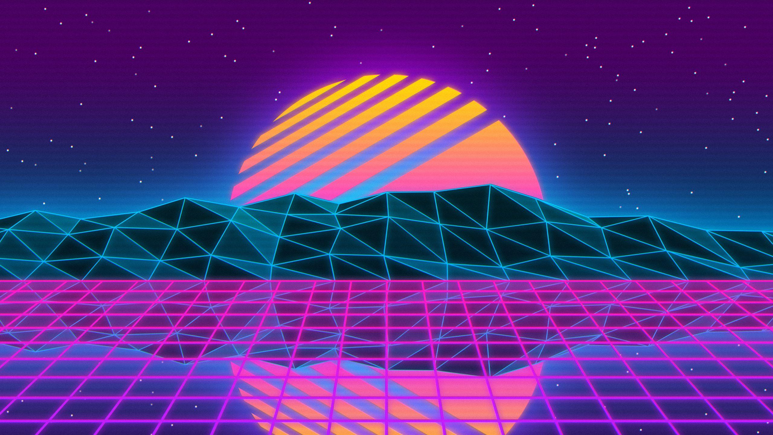2560x1440 Vaporwave 1440P Resolution HD 4k Wallpaper