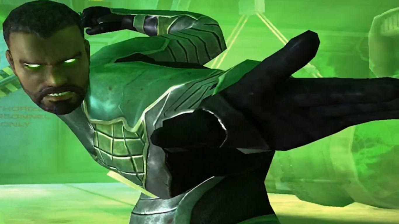 1366x768 Injustice: Gods Among Us Stewart Green Lantern Super Attack