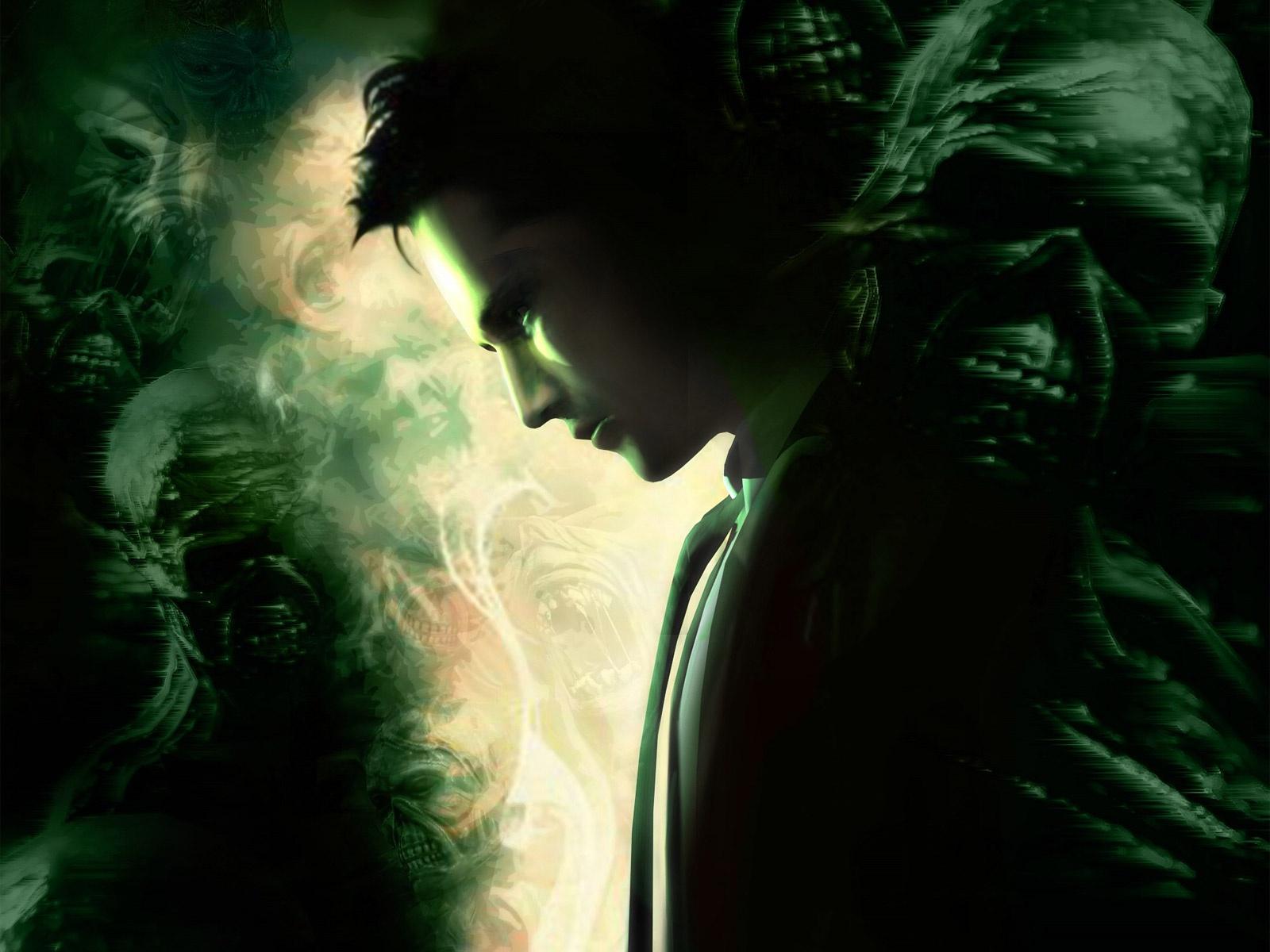 1600x1200 Constantine wallpaper. Constantine