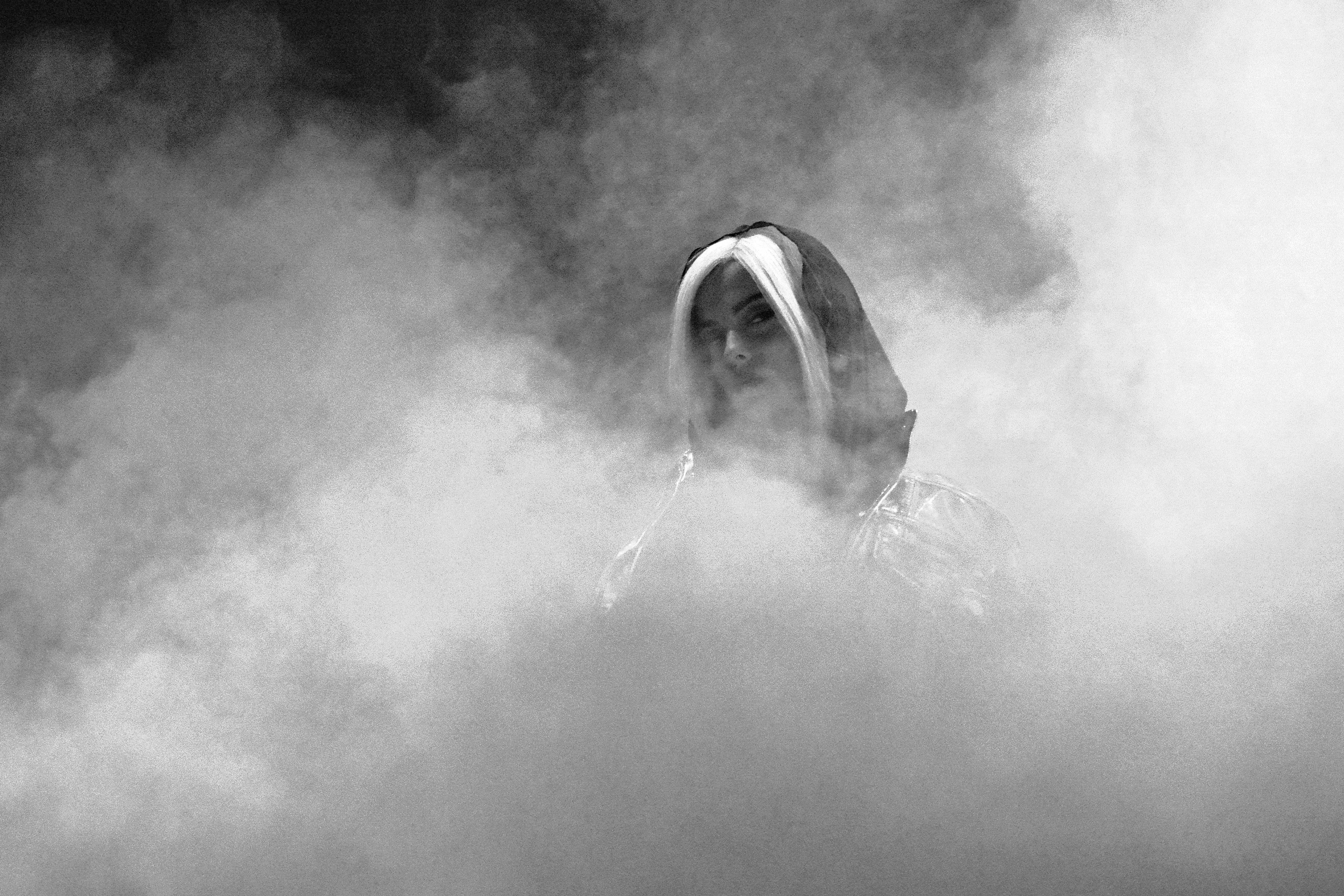 4066x2711 Bebe Rexha 4k Black And White iPad Air HD 4k