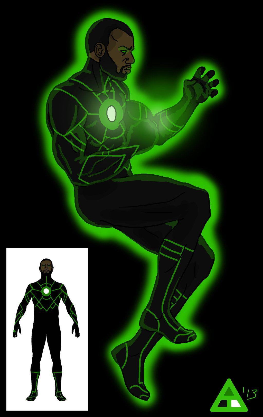 1024x1622 Green Lantern Redesign: John Stewart