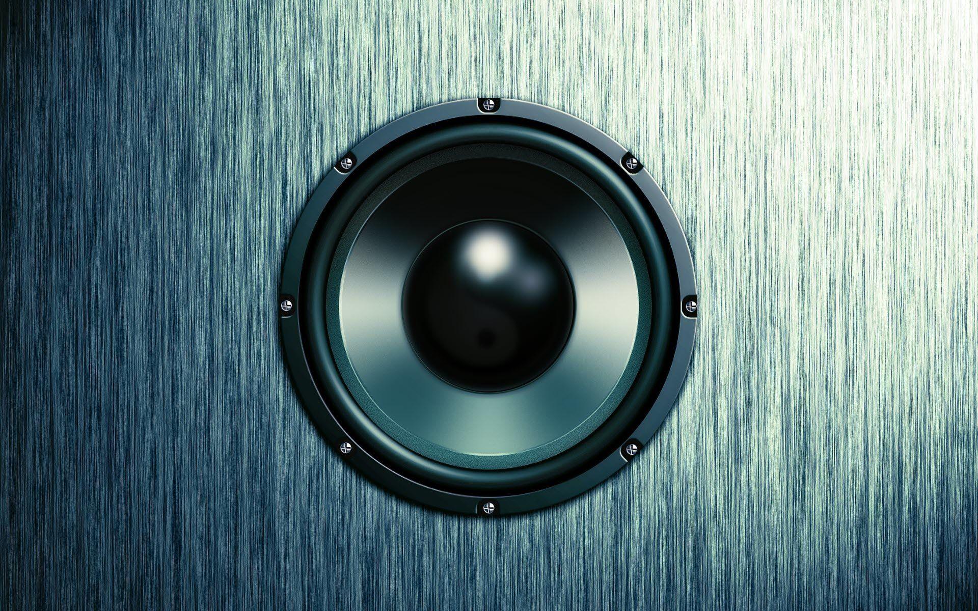HD wallpaper closeup photo of black subwoofer speaker yellow music  bass  Wallpaper Flare