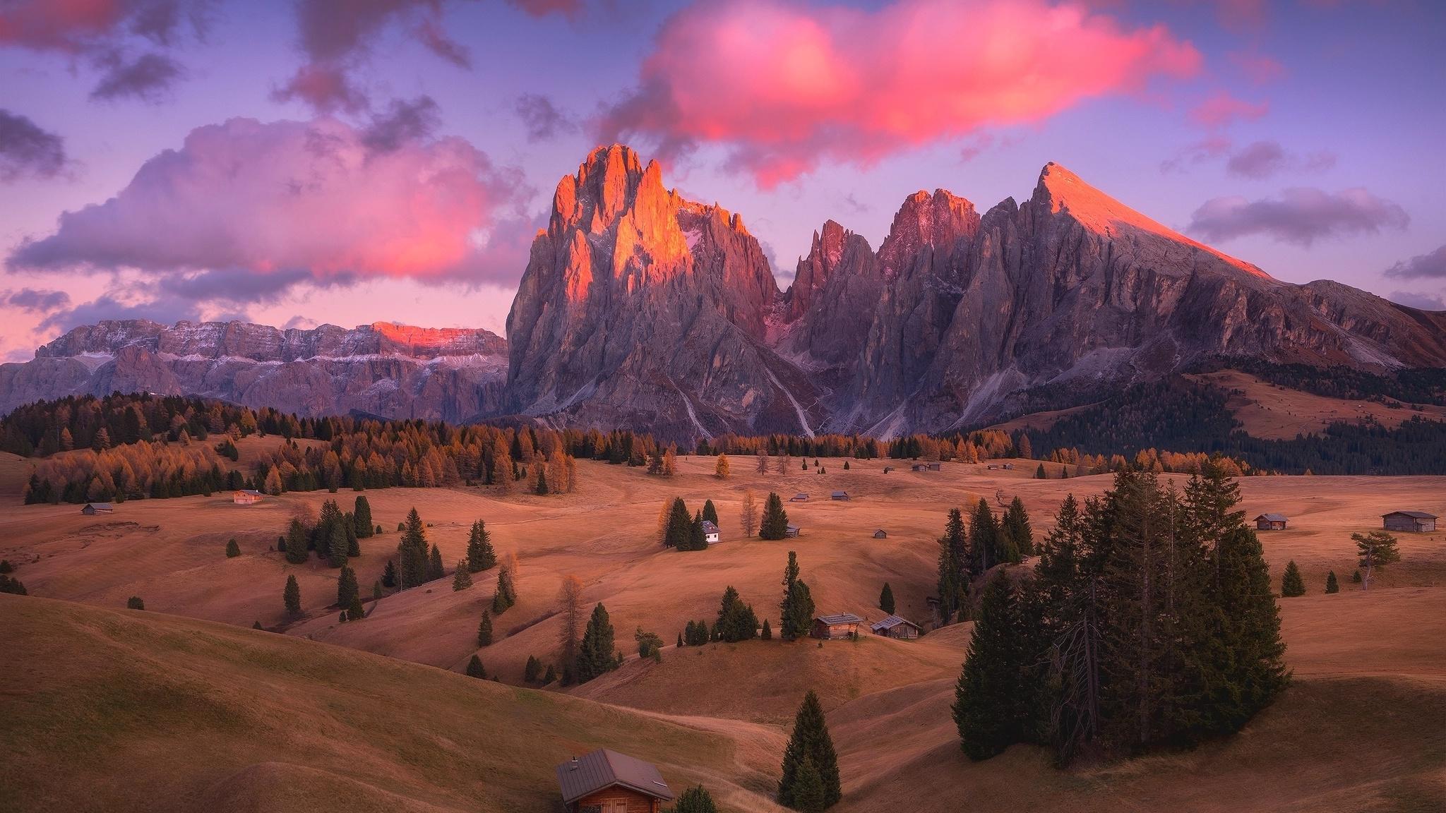 2048x1152 Dolomites Mountains 2048x1152 Resolution Wallpaper