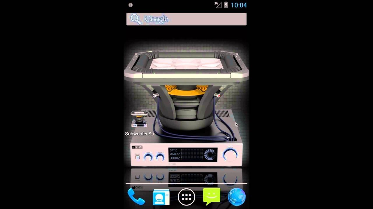 1280x720 Android Subwoofer Speaker Wallpaper