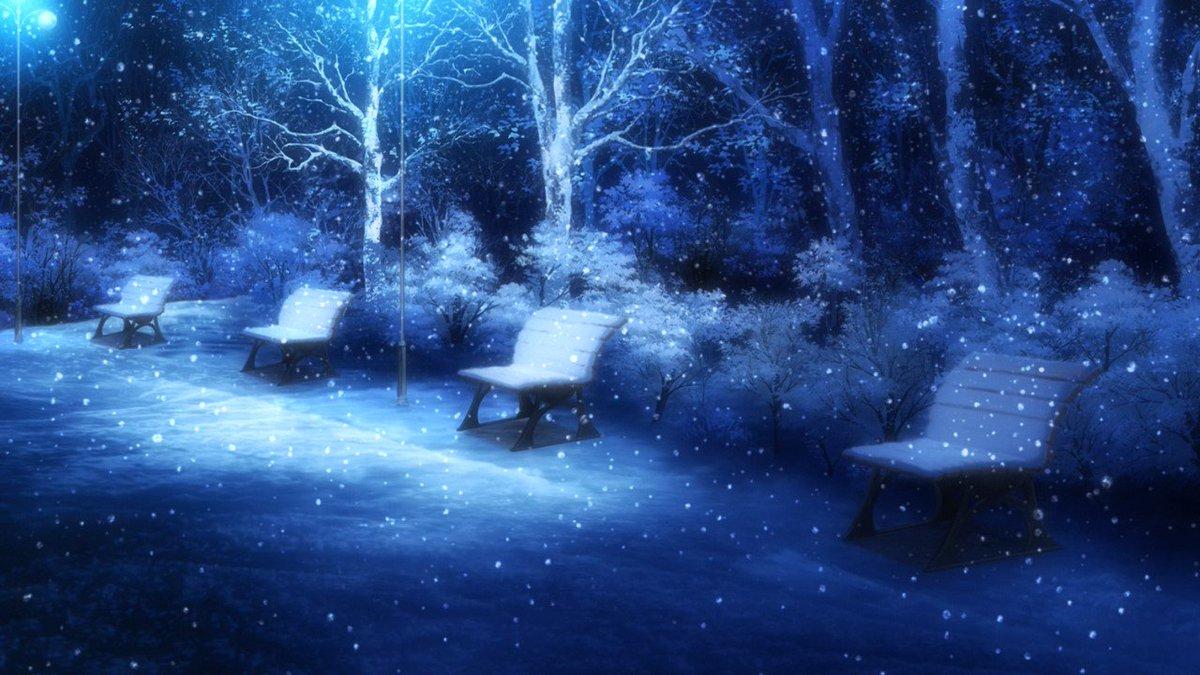 anime snow wallpapers top free anime snow backgrounds wallpaperaccess anime snow wallpapers top free anime