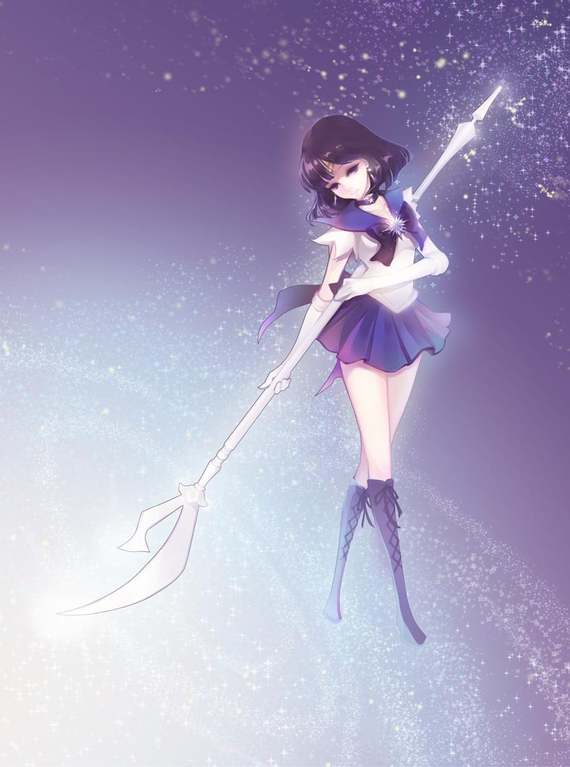 Sailor Saturn Wallpaper  Download to your mobile from PHONEKY