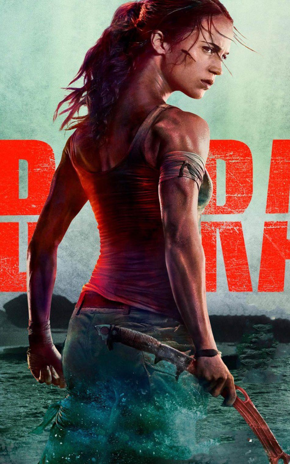950x1520 Download Alicia Vikander In Tomb Raider Free Pure 4K Ultra