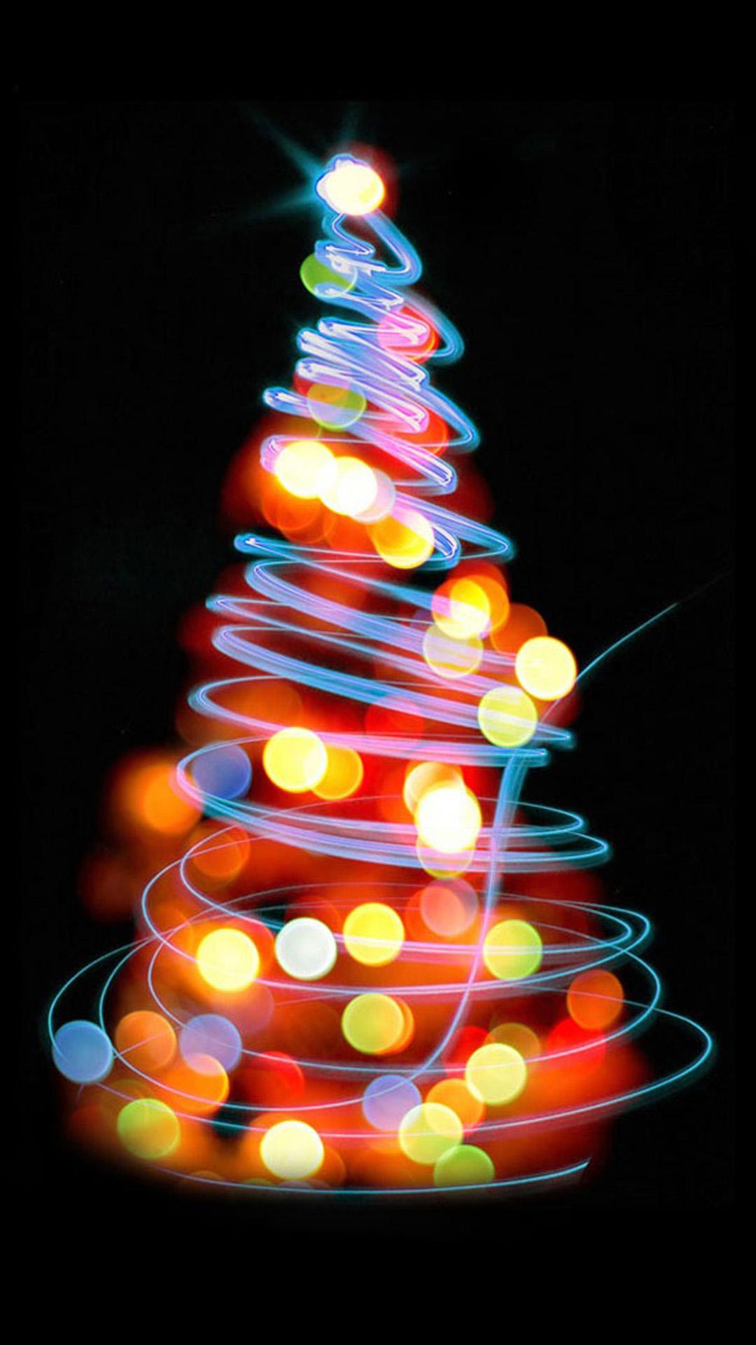 Hình nền iPhone 1080x1920 Christmas Lights