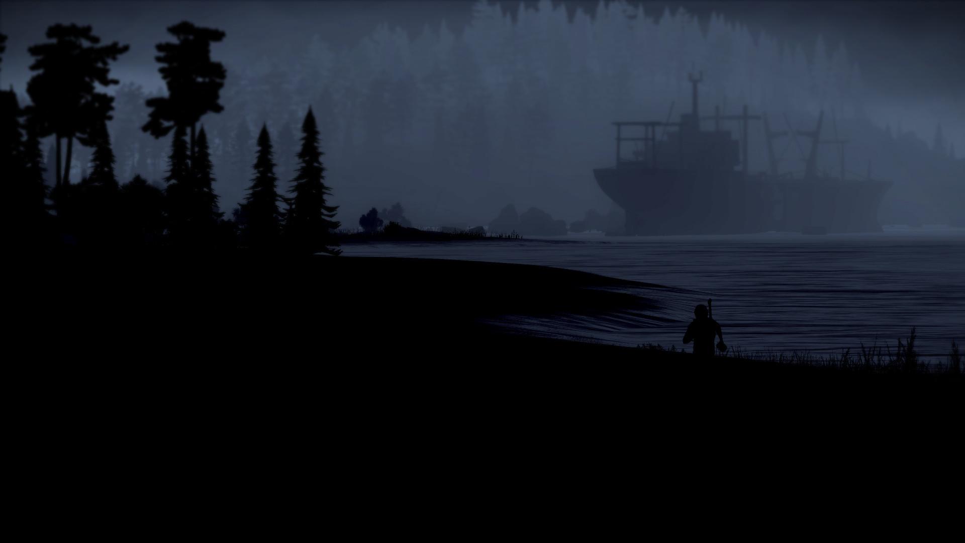 1920x1080 Nighttime Ship WallpaperX1080
